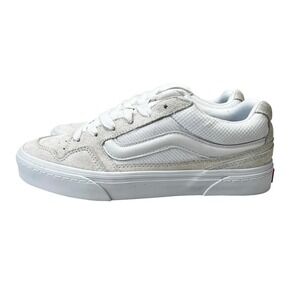 Vans Caldrone‎ Suede Mesh White Shoes Sz Women's 11 Men's Size 9.5 NIB